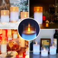 Flameless Color Changing Pillar Candles Electric Remote Control Flameless Color Changing Pillar Candles Manufactory